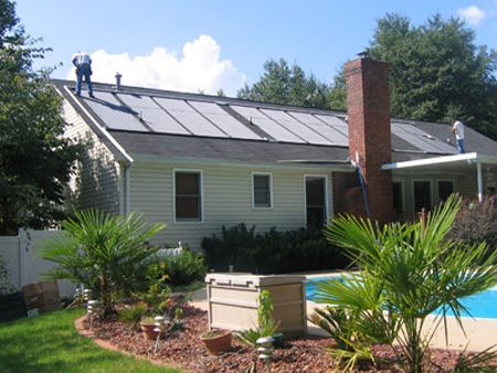 Swimming Pool Solar Install Vacaville, CA